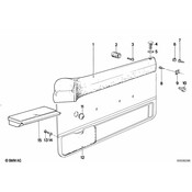 BMW Cointray (Natur) - Genuine BMW 51418110036