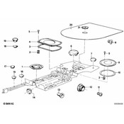 BMW Blind Plug (D=13mm) - Genuine BMW 61138560584
