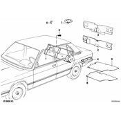 BMW Plug (Grey) - Genuine BMW 51461805542