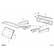BMW Lock - Genuine BMW 51471872820