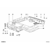 BMW Fillister Head Screw (4X12) - Genuine BMW 07149200941