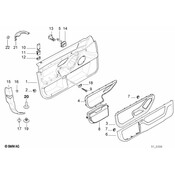 BMW Lock Bolt - Genuine BMW 51218169737