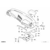 BMW Clamp - Genuine BMW 64228202818