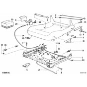 BMW First Aid Box Bracket - Genuine BMW 52101945440