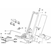 BMW Actuator Vertical Seat Adjuster Rear - Genuine BMW 67318357058