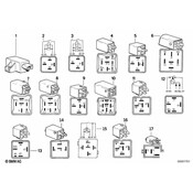 BMW Crash Alarm Relay - Genuine BMW 61358364691