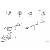BMW Starting Control Unit Safety Belt - Genuine BMW 61311370263