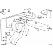 BMW Bracket For Thermo Switch - Genuine BMW 61318359077