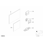 BMW Fuse Clip - Genuine BMW 61138364553