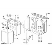 BMW Nut - Genuine BMW 62131356825