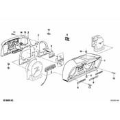 BMW Conductor Plate Gear Indication (4Hp22Eh) - Genuine BMW 62111373099