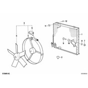 BMW Rubber Mounting - Genuine BMW 64531378239