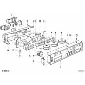 BMW Interior Temperature Sensor Fan - Genuine BMW 64118390150