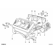 BMW Heater Radiator - Genuine BMW 64111359491