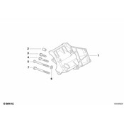 BMW Engine Mount Bracket - Genuine BMW 64521747258