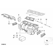 BMW Set Of Small Parts Adjust Lever - Genuine BMW 64118363780