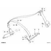 BMW Covering Cap - Genuine BMW 72118173746