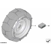 BMW Snow Chain "Bmw Disc" - Genuine BMW 36112167284