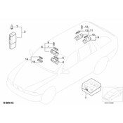BMW Interior Light (Grey) - Genuine BMW 63318363265