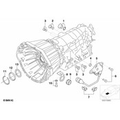 BMW Auto Trans Fill Plug - Genuine BMW 24007571205