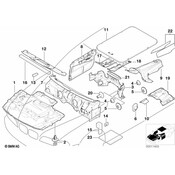 BMW Sound Insulation F Apron - Genuine BMW 51457055907