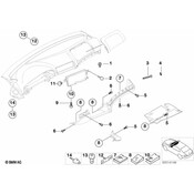 BMW Body Nut - Genuine BMW 51458203936