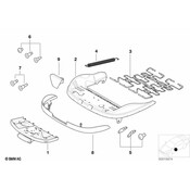 BMW Seat Cushion Spring - Genuine BMW 52108260868