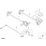 BMW Seat Motor - Genuine BMW 52108251498