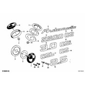 BMW Grommet - Genuine BMW 51141803459