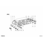 BMW Button - Genuine BMW 61311351057