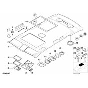 BMW Cover Microphone (Sandbeige) - Genuine BMW 51448250117