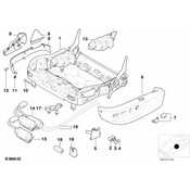 BMW Seat Motor - Genuine BMW 67318352193