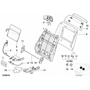 BMW Drive Unit Lordosis Pad - Genuine BMW 67668378948
