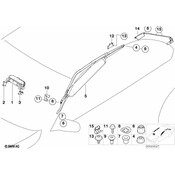 BMW Circlip - Genuine BMW 72128241672