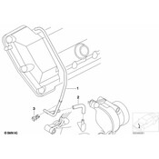 BMW Tubing Support - Genuine BMW 11427831835