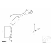 BMW Battery Cable Terminal End - Genuine BMW 12421733938