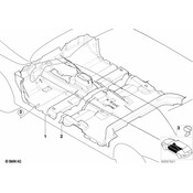 BMW Rotary Latch 17 Mm (Anthrazit) - Genuine BMW 51478243737