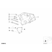 BMW Engine Mount Bracket - Genuine BMW 64551433562