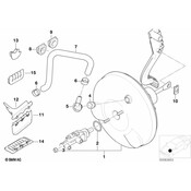 BMW Rubber Grommet (Trennwand) - Genuine BMW 12521436024