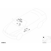 BMW Ash Tray Light - Genuine BMW 61138364637