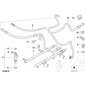 BMW Hose Clamp - Genuine BMW 13537831681
