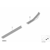 BMW Cover Entrance Left (M) - Genuine BMW 51477891929