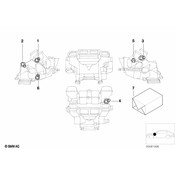 BMW Actuator Defroster Flaps - Genuine BMW 64116935442