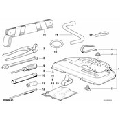 BMW Ring Cover - Genuine BMW 71156754340