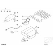 BMW Tilting Captive Nut - Genuine BMW 07140150279