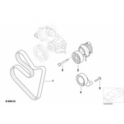BMW Hex Bolt (M10X95-Znniv Si) - Genuine BMW 07119905642