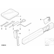 BMW Bracket For Hazard Warn. Triangle - Genuine BMW 51717003697