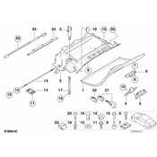 BMW Blind Plate Hand Lamp - Genuine BMW 51168161589