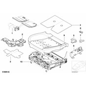 BMW Seat Lumbar Support Cushion - Genuine BMW 52108248217