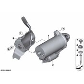 BMW Starter - Genuine BMW 12417631558